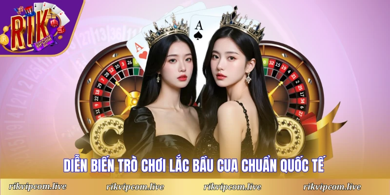 Diễn biến trò chơi lắc bầu cua chuẩn quốc tế